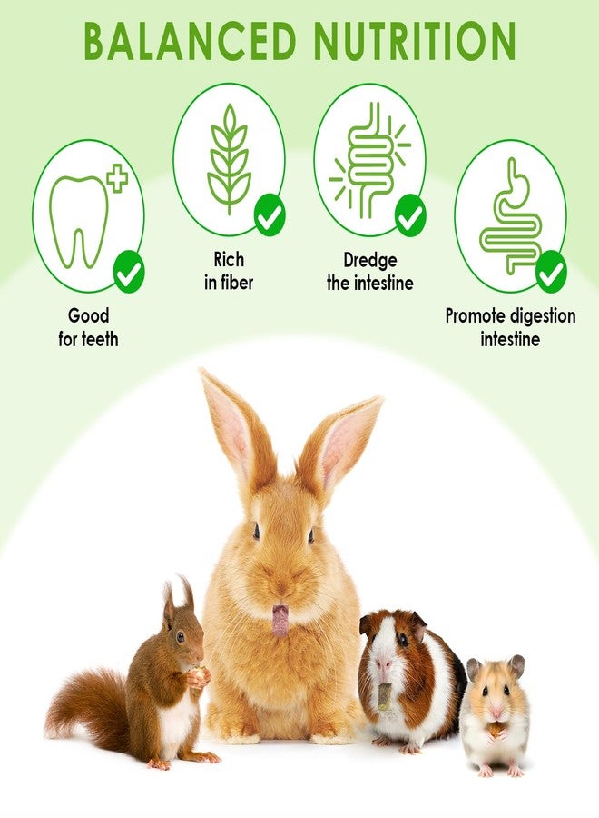 ERKOON 38Pcs Timothy Hay Sticks, Guinea Pig Toys, Rabbit Chew Toys for Teeth Natural Molar Sticks Rabbits Treats for Bunnies, Chinchilla, Guinea Pigs, Gerbil, Hamster - Image 5